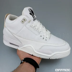 جردن jordan 3 سفید تمام