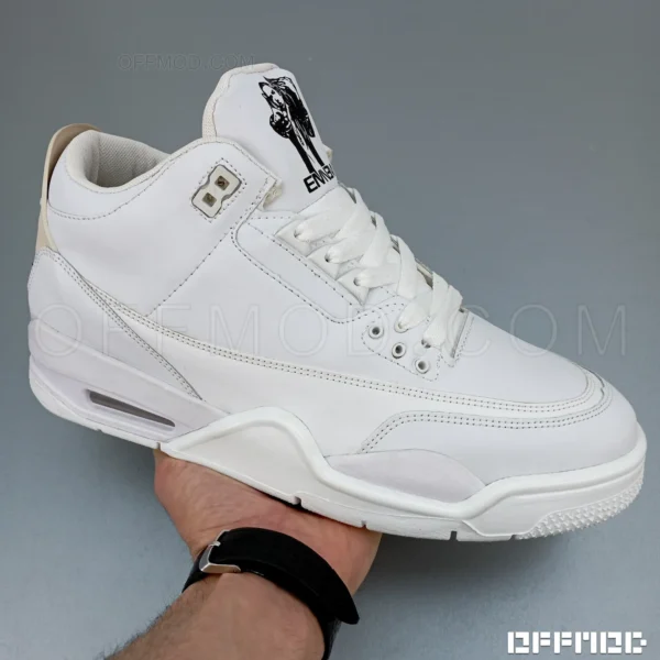 جردن jordan 3 سفید تمام