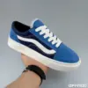 کتونی ونس Vans old skool آبی سرمه ای