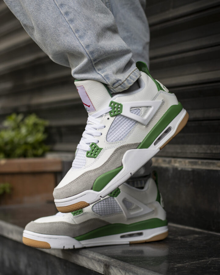 کتونی نایک ایر جردن Nike Air Jordan 4 Pine Green های کپی